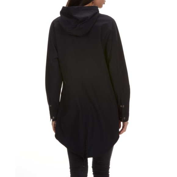 NWT Eastern Mountain Sports women's black Compass Anorak Jacket, Size M - Picture 3 of 8